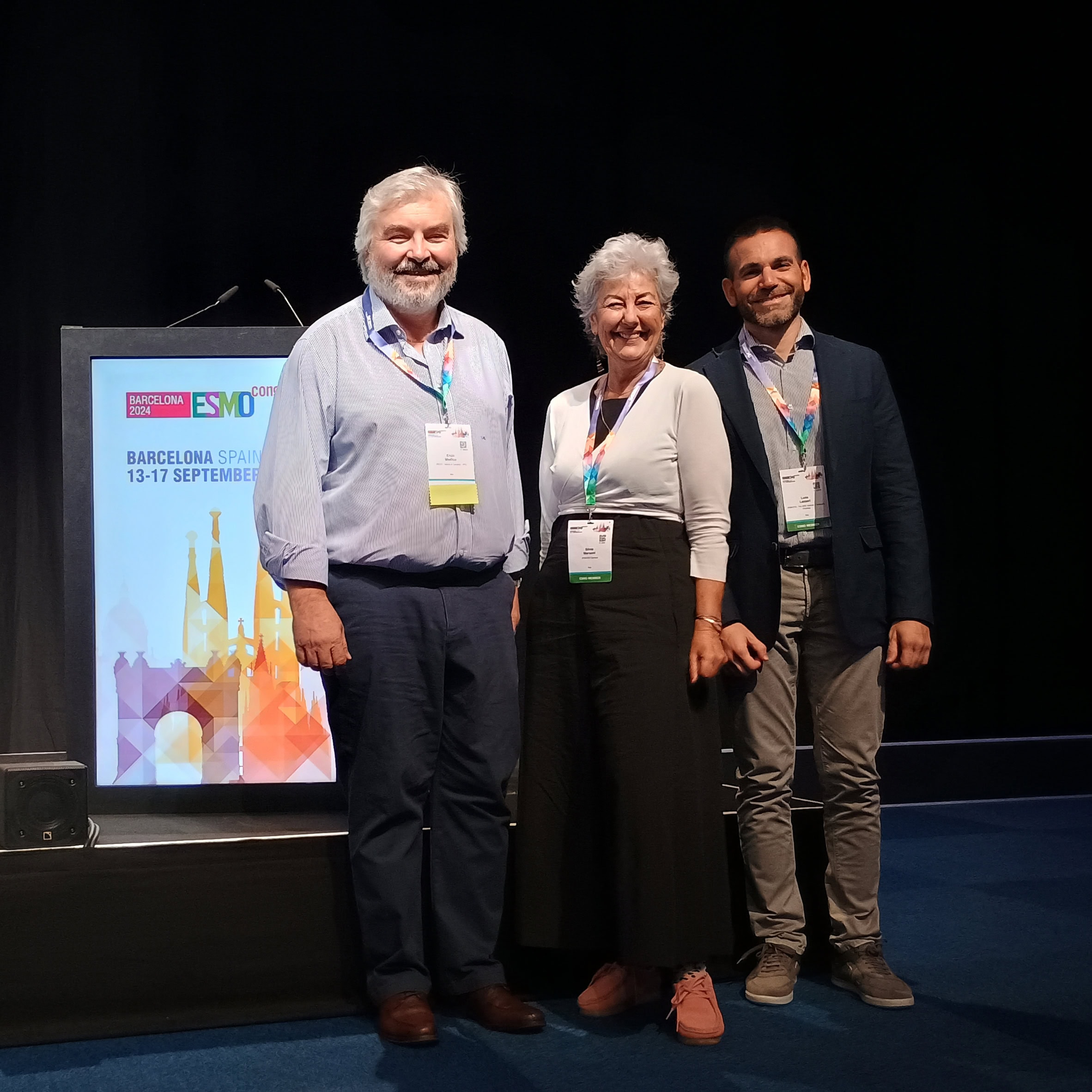 Enzo Medico, Silvia Marsoni and Luca Lazzari