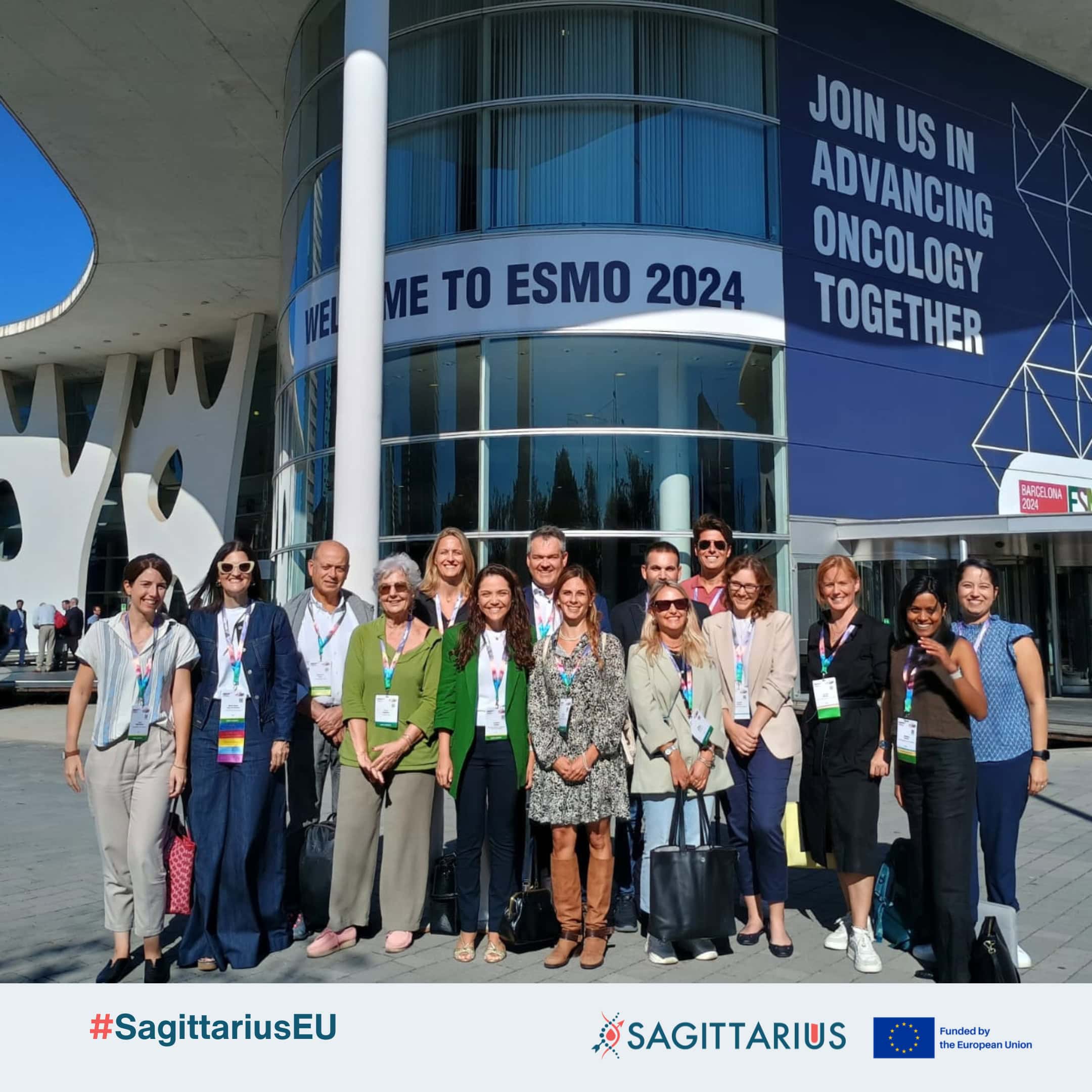 SAGITTARIUS partners at ESMO 2024